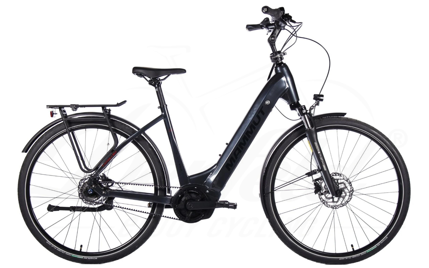 Mammut E-Dition City 5 FL Belt Wave 500Wh Grau/schwarz 2023