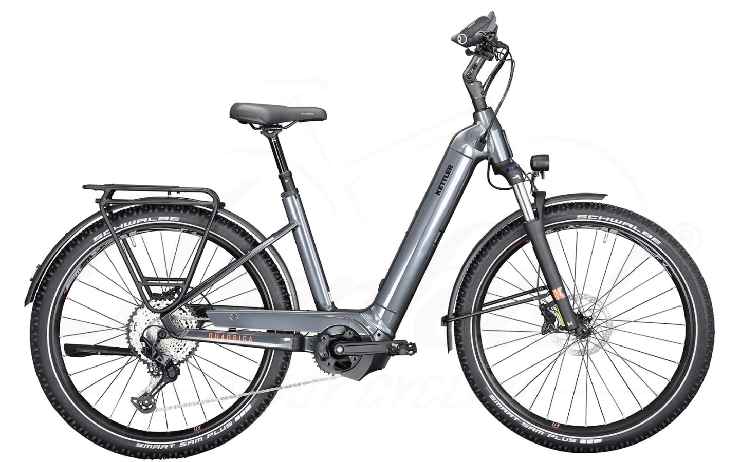 Kettler Alu Rad Quadriga Town & Country Comp 750 Tiefeinsteiger Granite Glossy