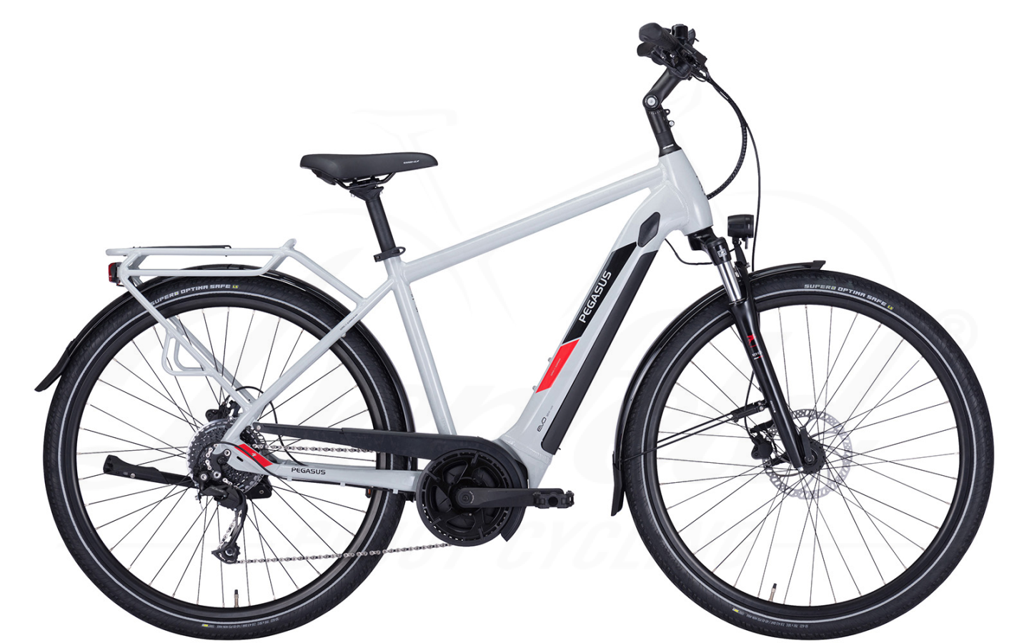 Pegasus Solero Evo 9 Diamant 625Wh Cool Grey