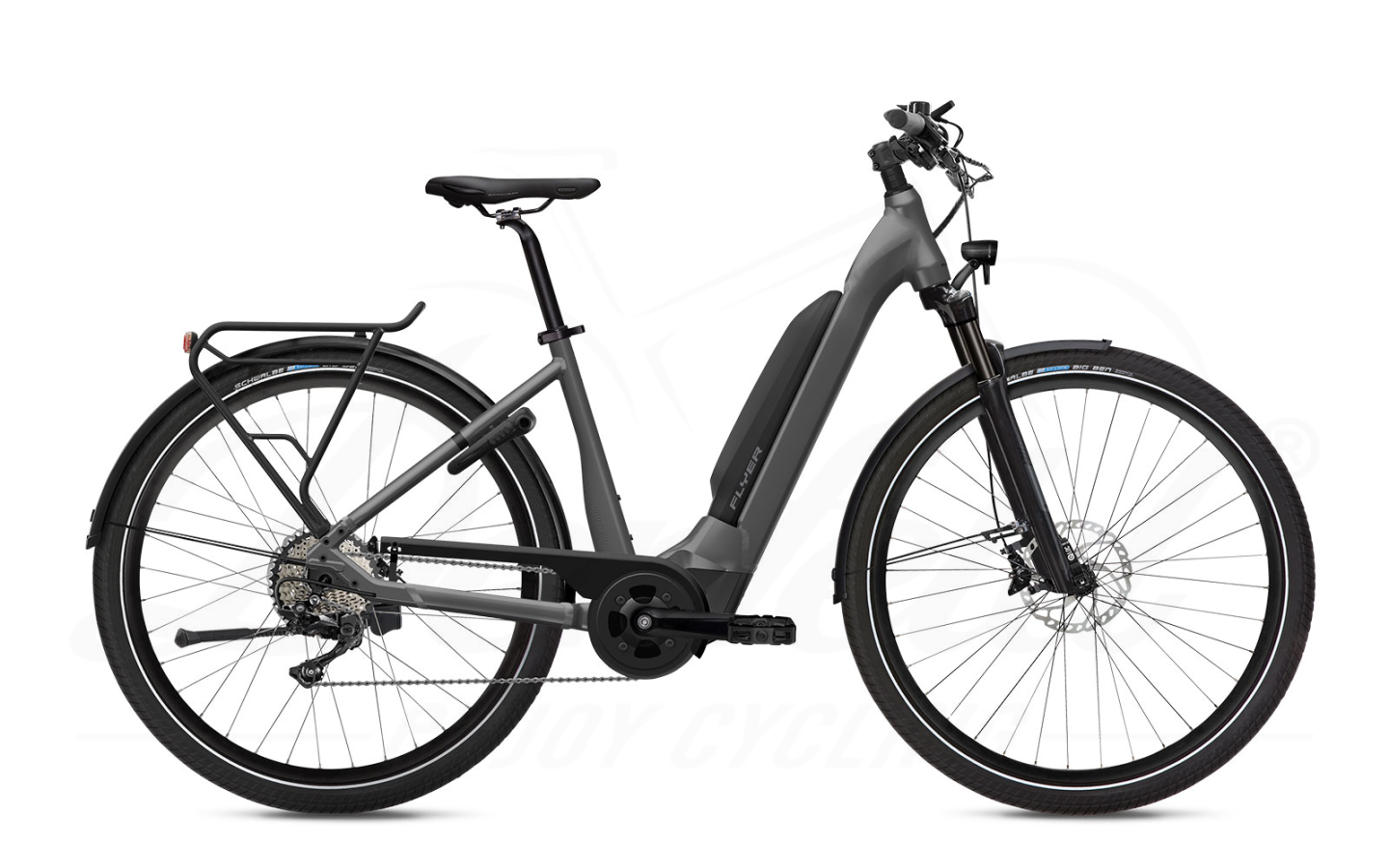 Flyer Upstreet5 7.10 Tiefeinsteiger 750Wh Anthracite Gloss