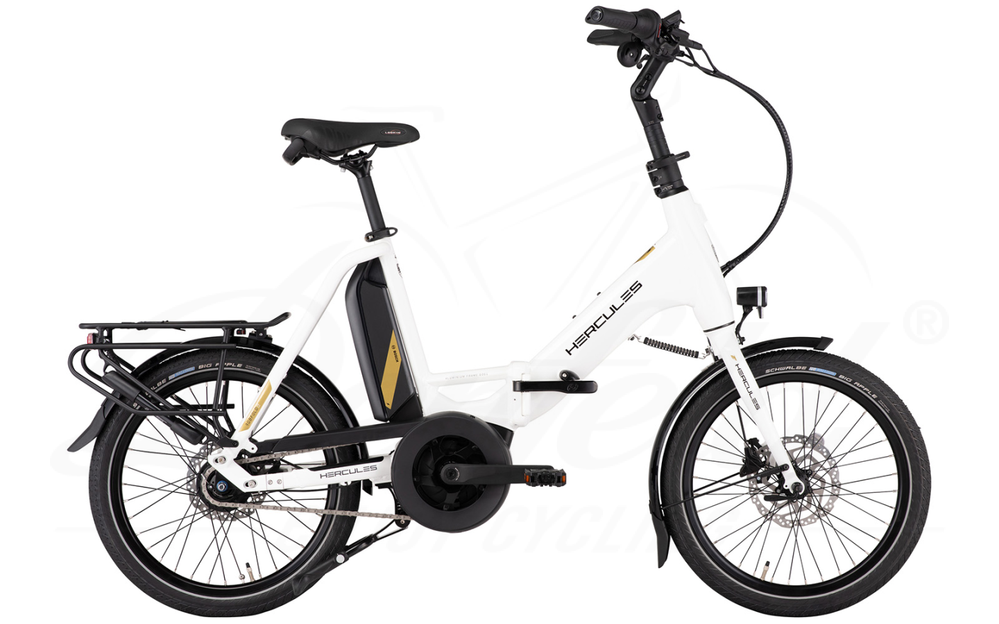 Hercules Rob Fold R8 500Wh White Shiny 20"