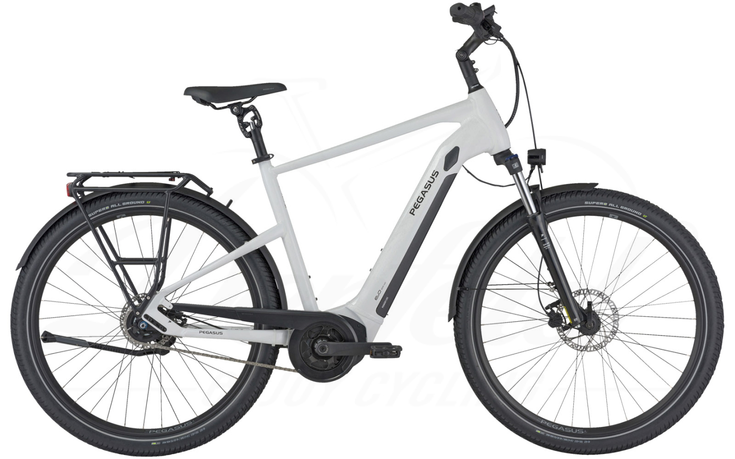 Pegasus SAVINO EVO 5F PERFORMANCE 625Wh Light Grey Shiny