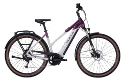 Bulls Cross EVO Trapez 750Wh Dark Berry/light Grey