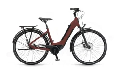Winora Tria N8f Eco Tiefeinsteiger 400Wh Velvetred Matt 2023