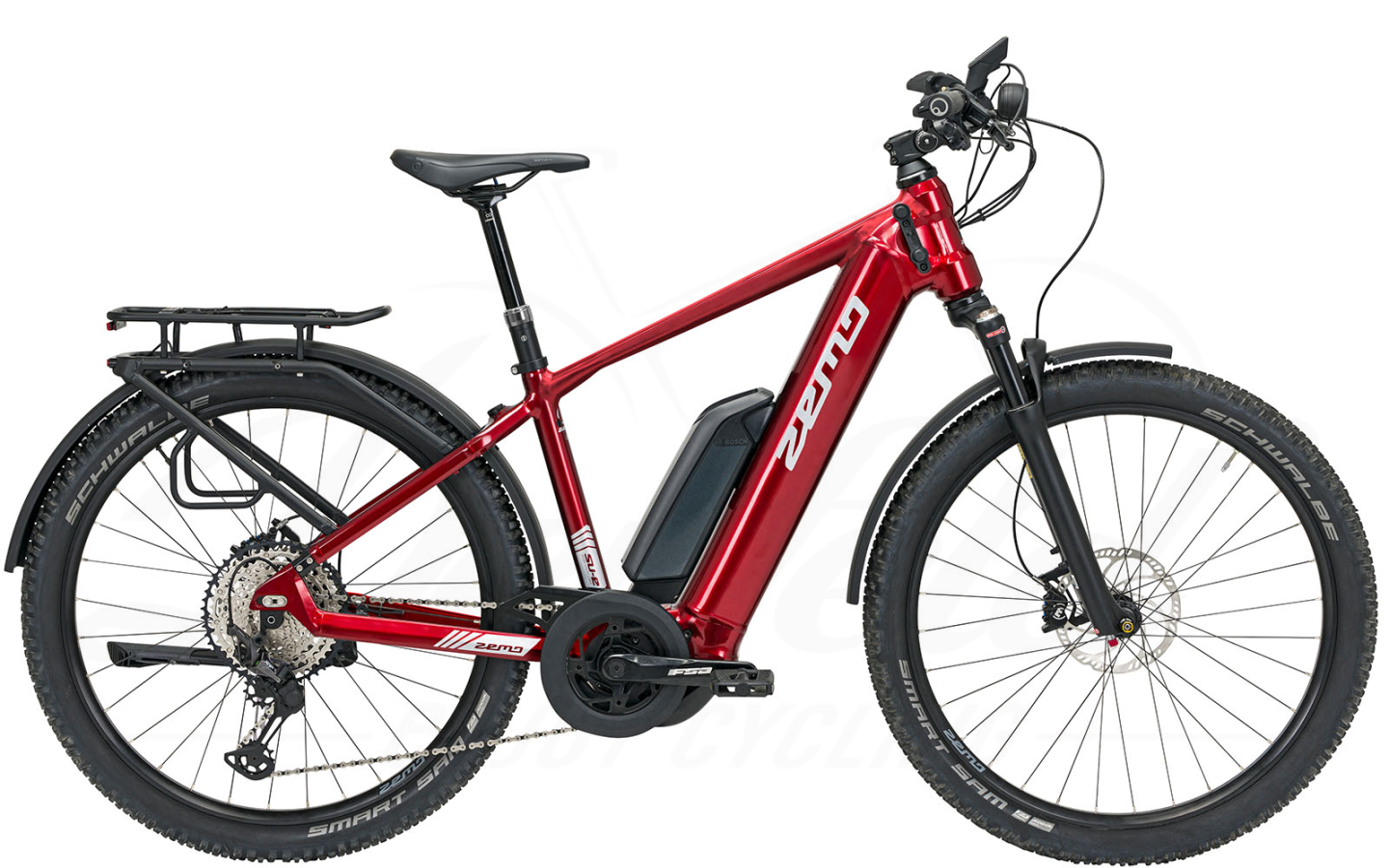 ZEMO SU-E 12 Diamant 28" Rot 625Wh