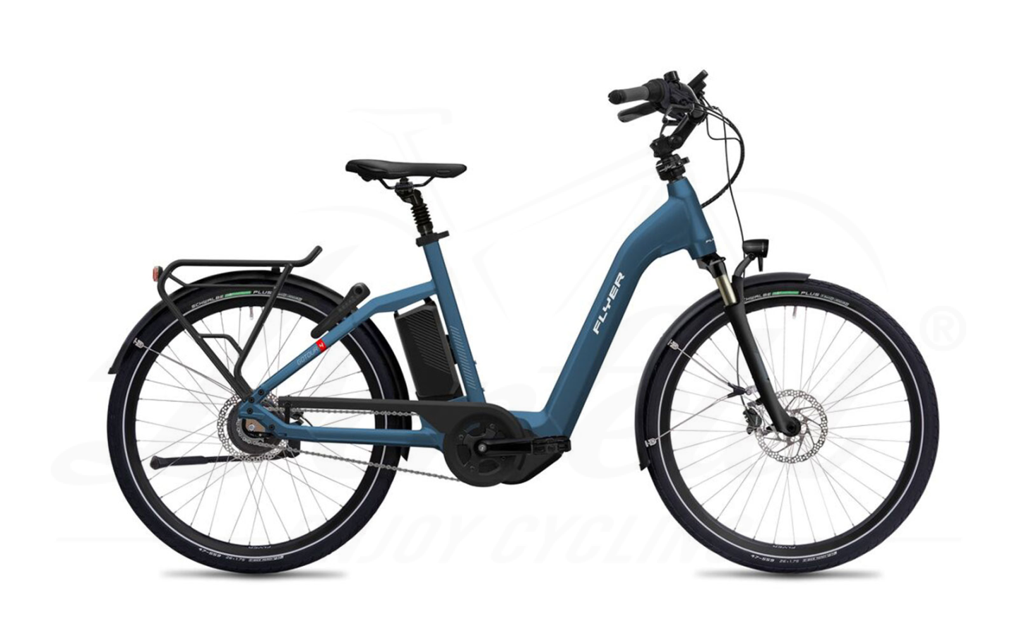 Flyer Gotour4 5.01R 26" Tiefeinsteiger 630Wh Jeans Blue Gloss