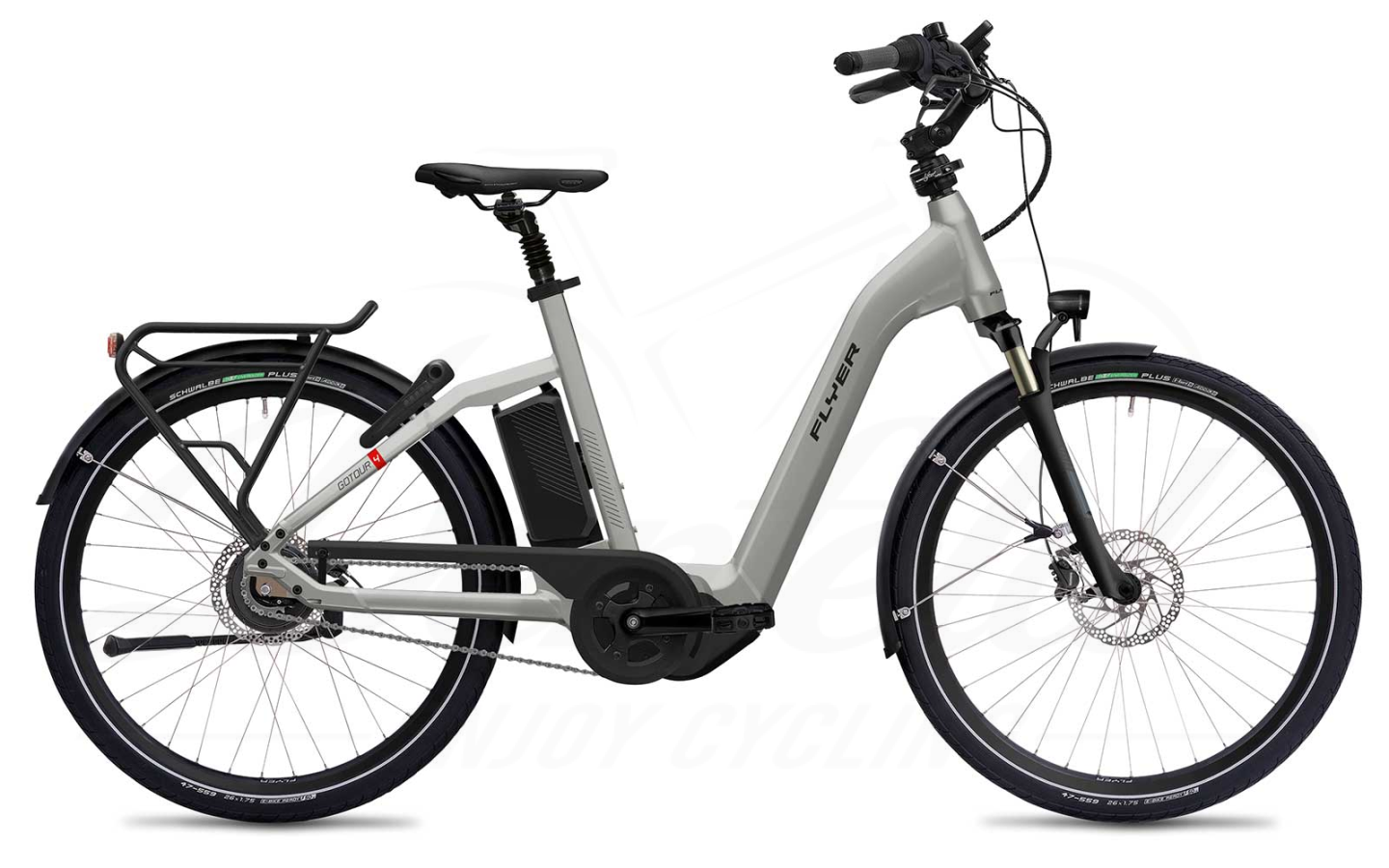 Flyer Gotour4 5.00 Tiefeinsteiger 630Wh Cast Silver Gloss