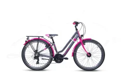 S'COOL ChiX Twin Alloy 24-21 Black/berry