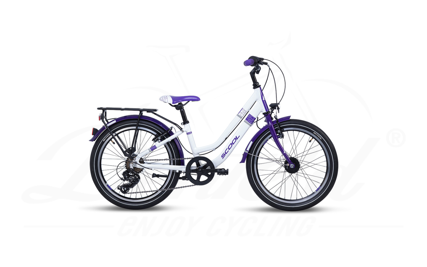 S'COOL ChiX Twin Alloy 20-7 White/violett