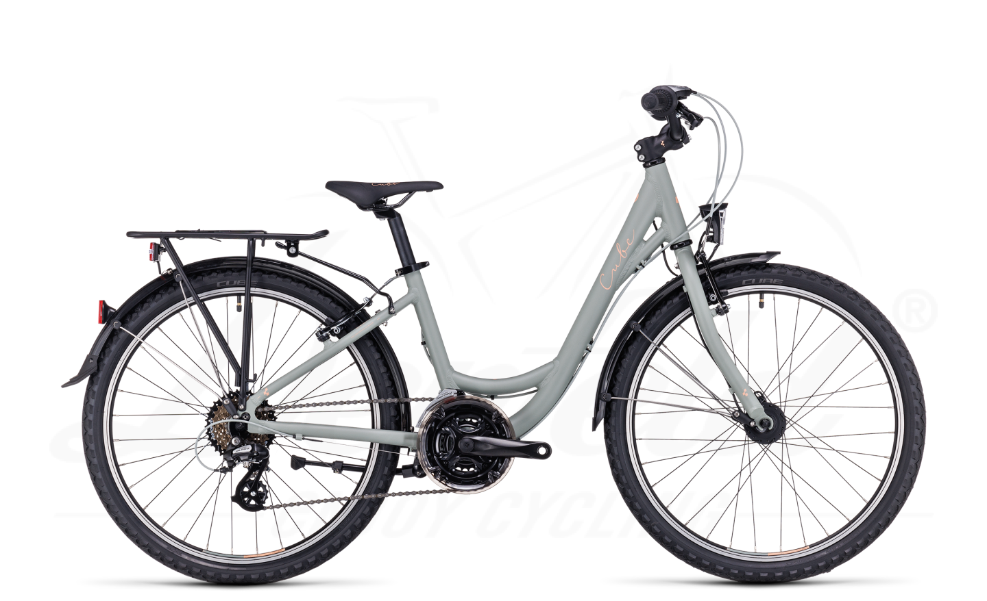 CUBE Ella 240 Lunar´n´salmon 2023