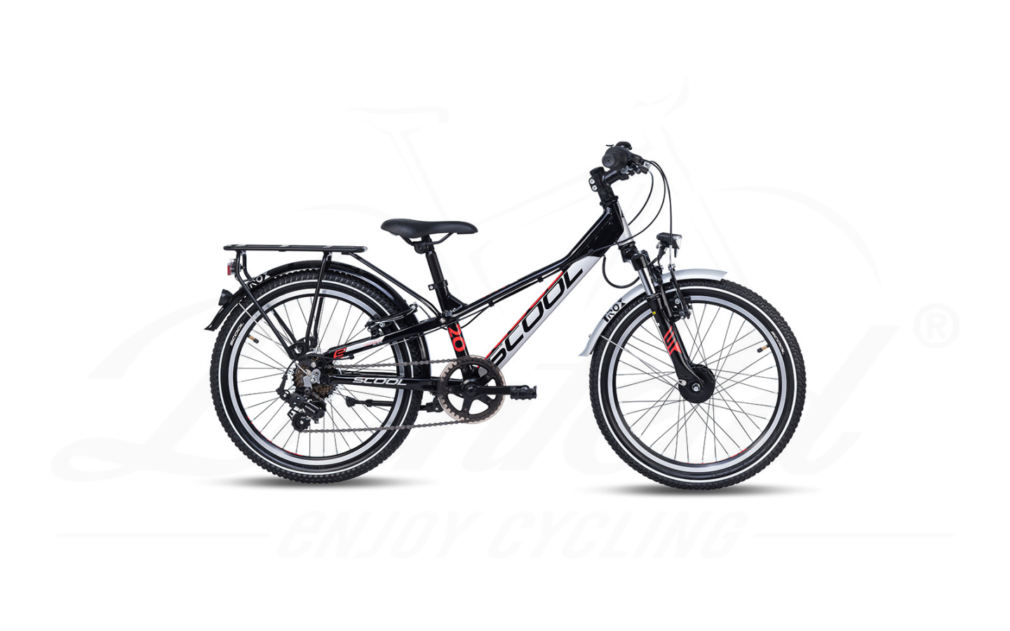 S'COOL TroX EVO Alloy 20-7 Black/grey/red